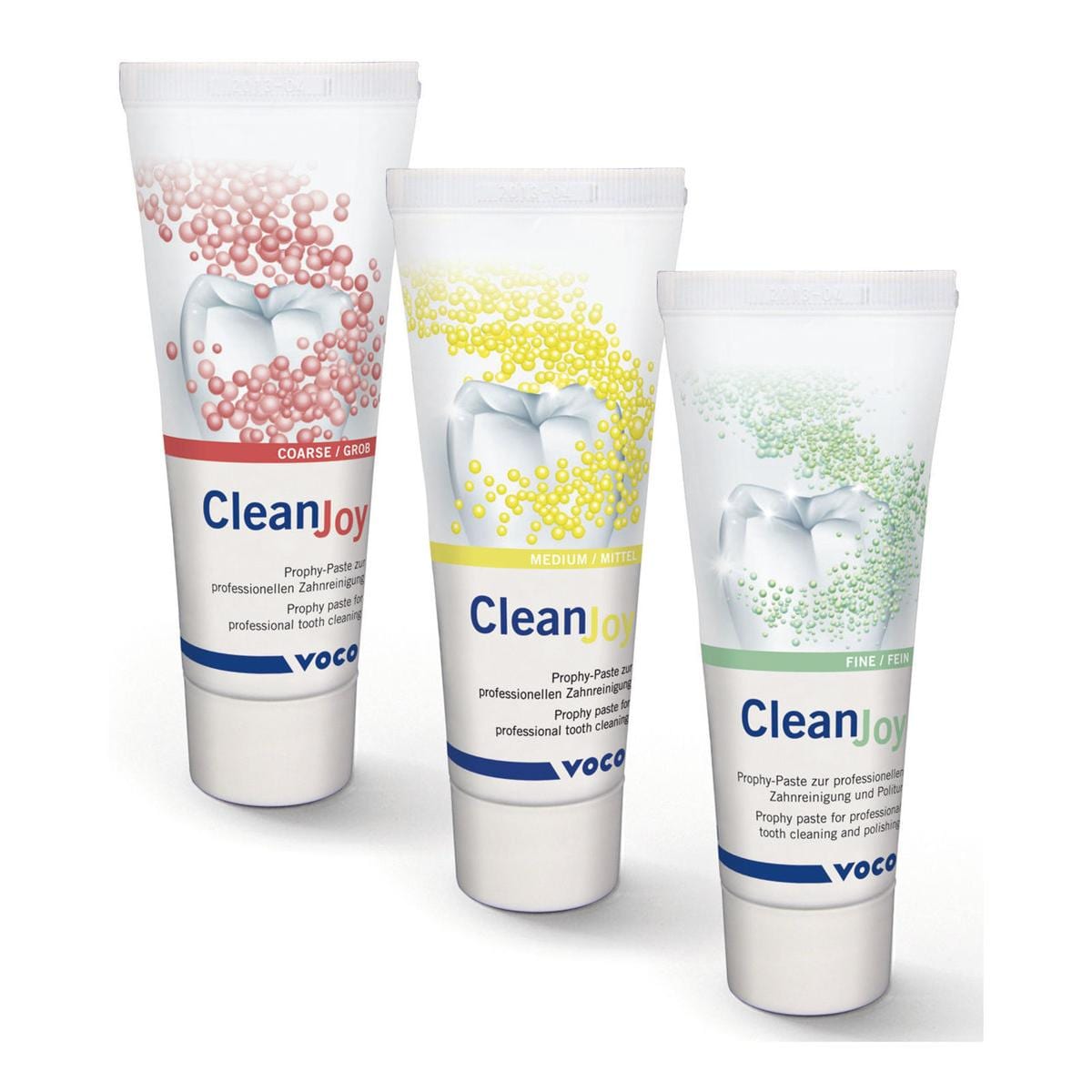 CleanJoy®, Tube - Großpackung - Fein, RDA 16, Minze, Tube 4 x 100 g