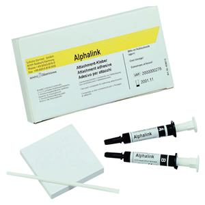 Alphalink Attachment-Kleber, Spritze - Alphalink A und B, Spritzen 2 x 2,5 g