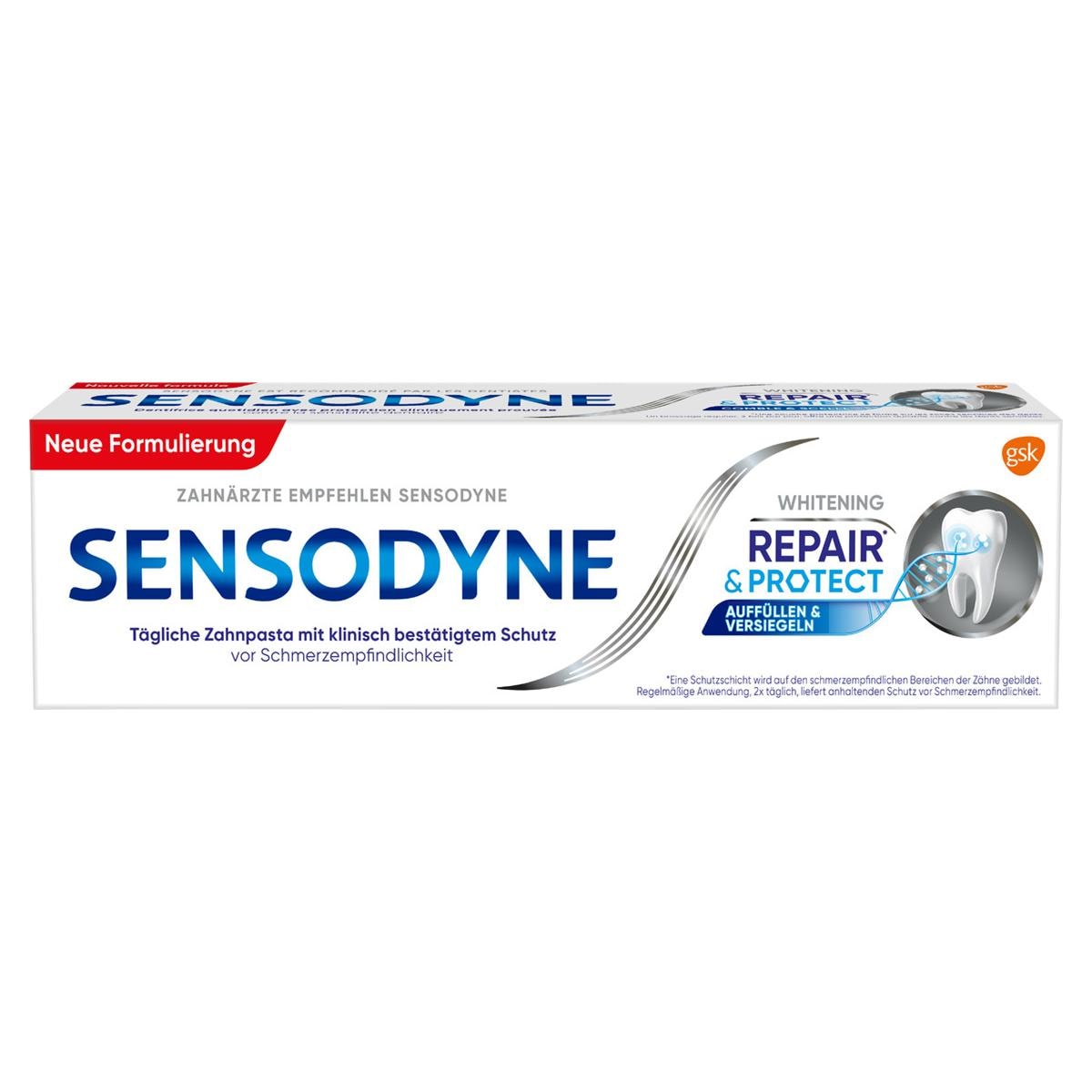 Sensodyne Repair & Protect Whitening - Zahncreme - Tube 75 ml