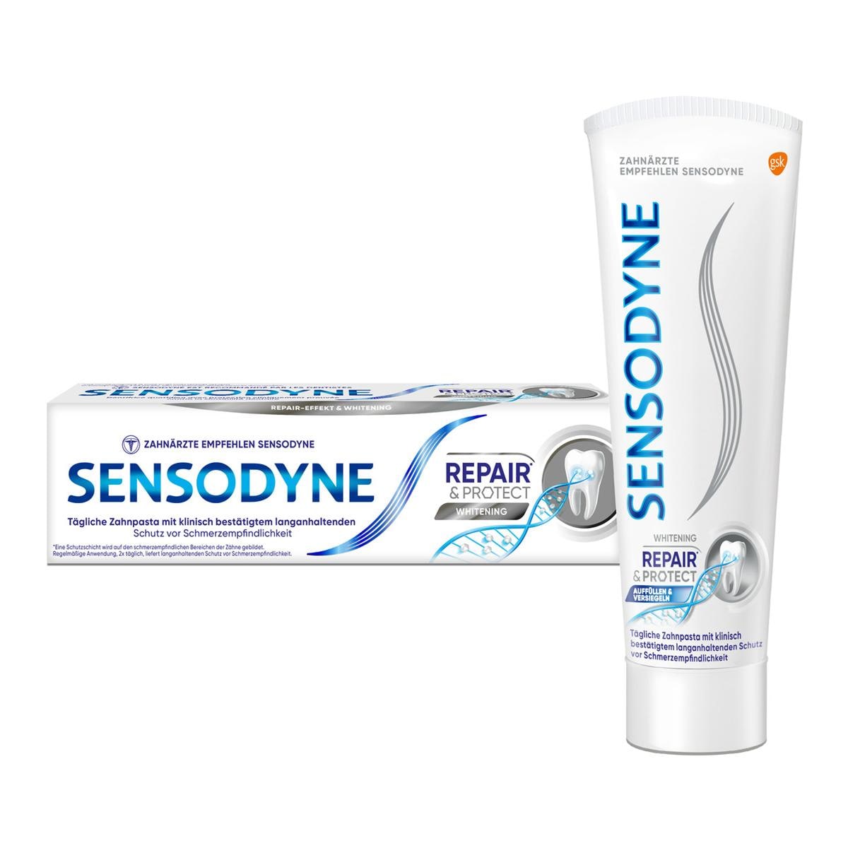 Sensodyne Repair & Protect Whitening - Zahncreme - Tube 75 ml