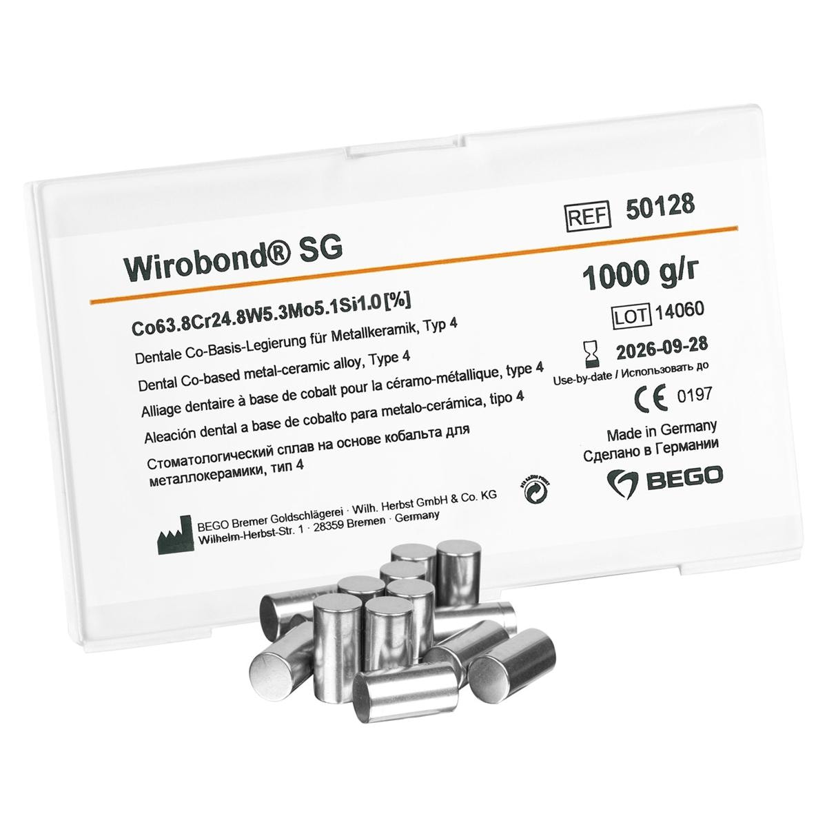 Wirobond® SG - Packung 1.000 g