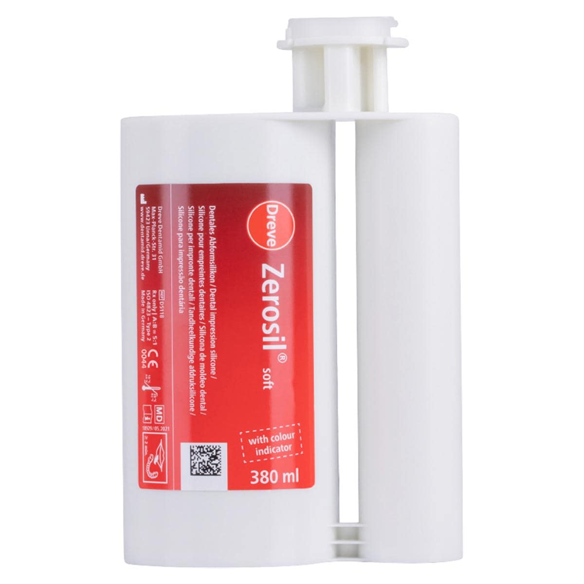 Zerosil® soft mit Farbindikator 5:1 - Großkartusche 380 ml