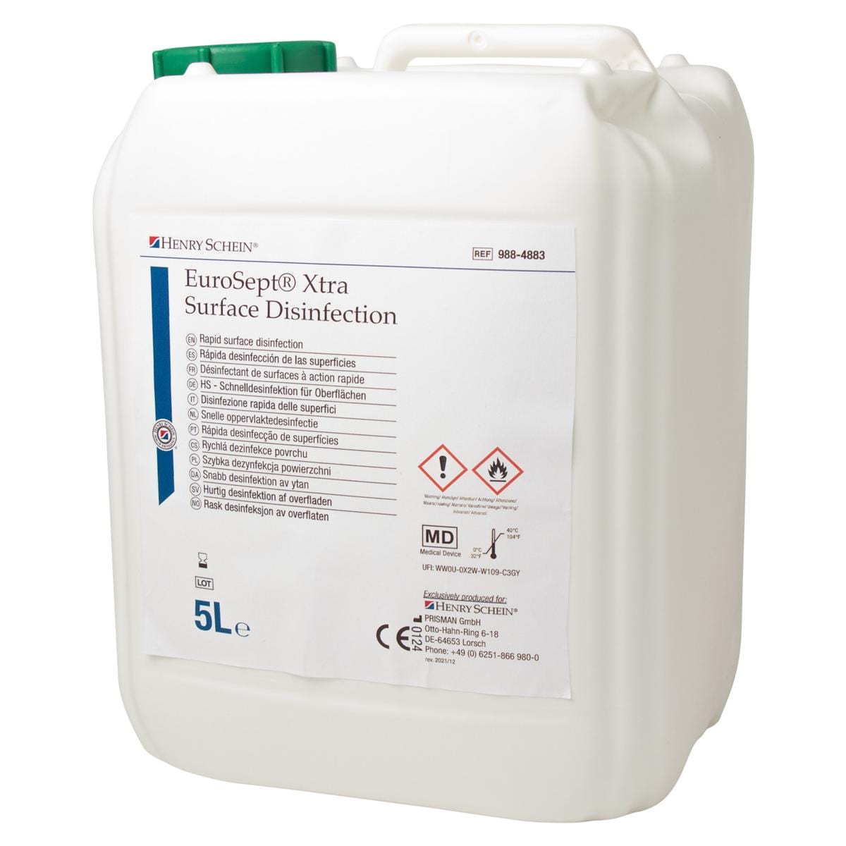 HS-Oberflächendesinfektion Eurosept® Xtra - Kanister 5 Liter