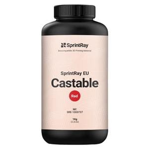 SprintRay EU Castable - Red, Flasche 1 Liter