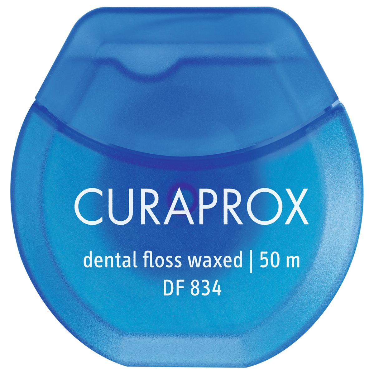 CURAPROX DF 834 WAXED DENTAL FLOSS - Packung 50 Meter