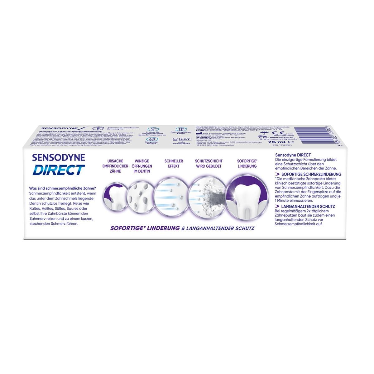 SENSODYNE® DIRECT - Tube 75 ml