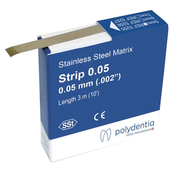 Strip 0.05 - Matrizenband - Breite 6 mm, Länge 3 m