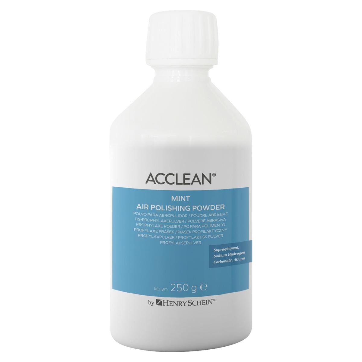 HS-Acclean Air Polishing Pulver - Minze, Flasche 250 g