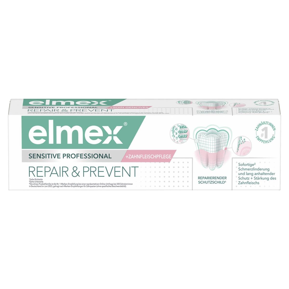 elmex® SENSITIVE PROFESSIONAL REPAIR & PREVENT Zahnpasta - Tube 75 ml