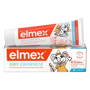 elmex® Baby-Zahnpasta - Tuben 12 x 50 ml