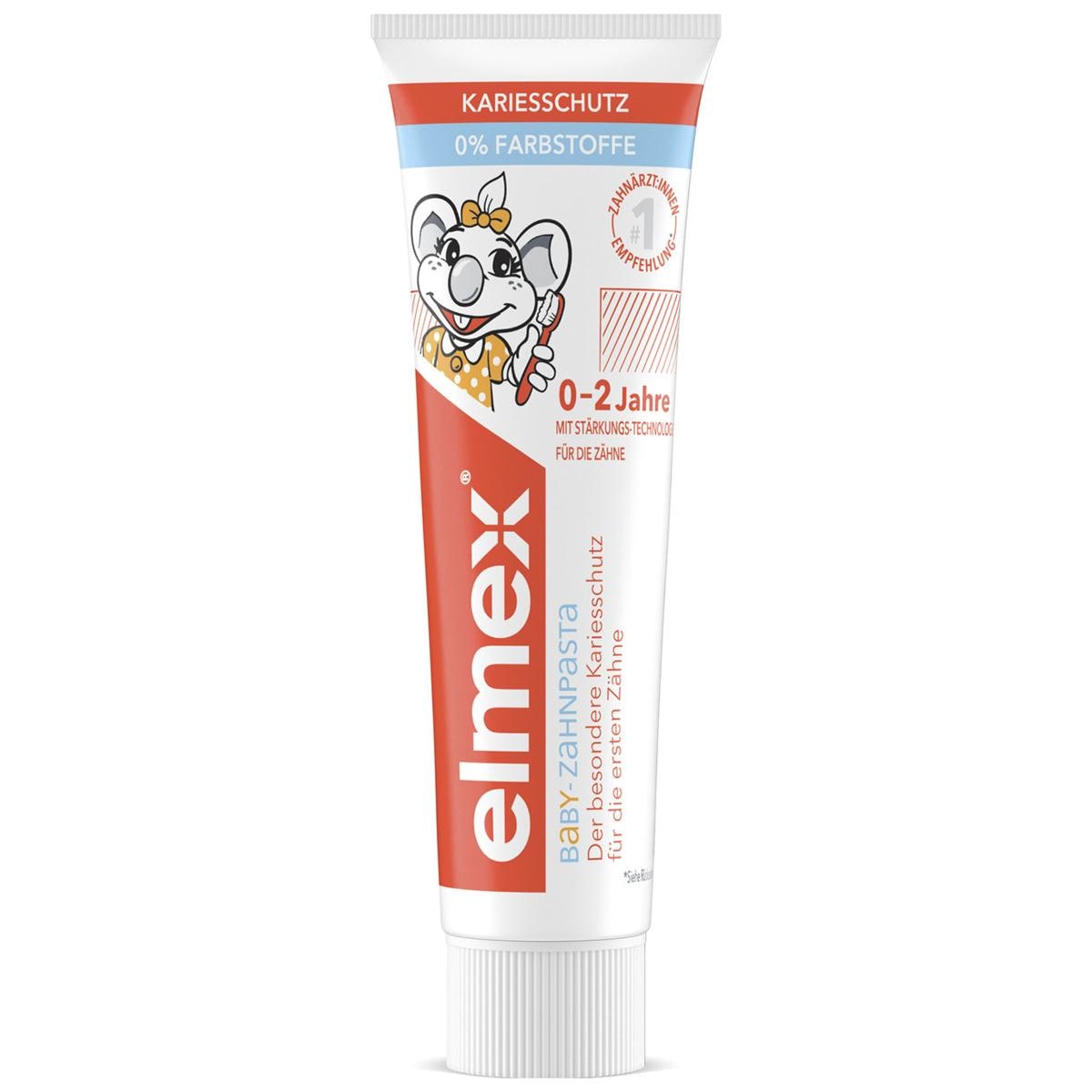 elmex® Baby-Zahnpasta - Tuben 12 x 50 ml