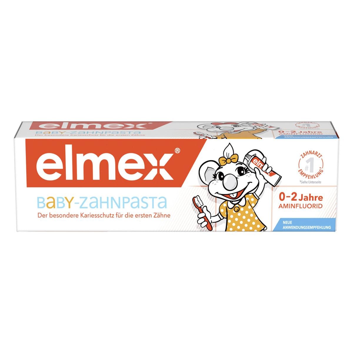 elmex® Baby-Zahnpasta - Tuben 12 x 50 ml