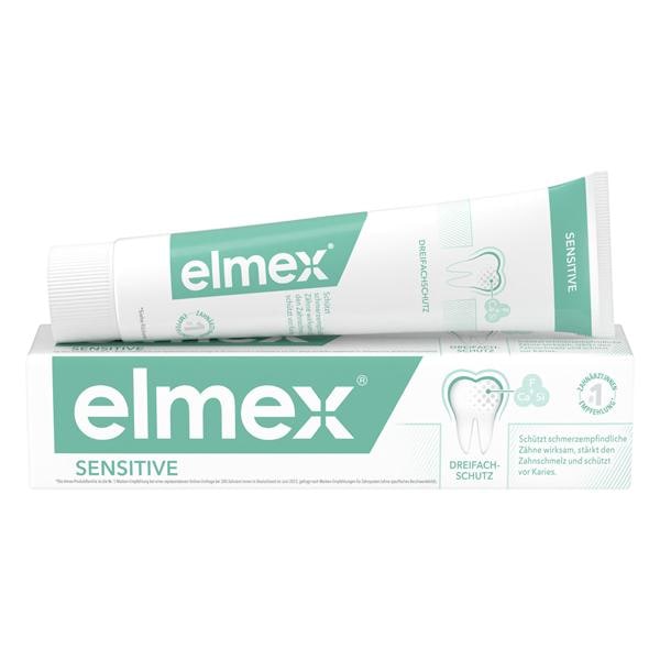 elmex® SENSITIVE Zahnpasta - Tube 75 ml