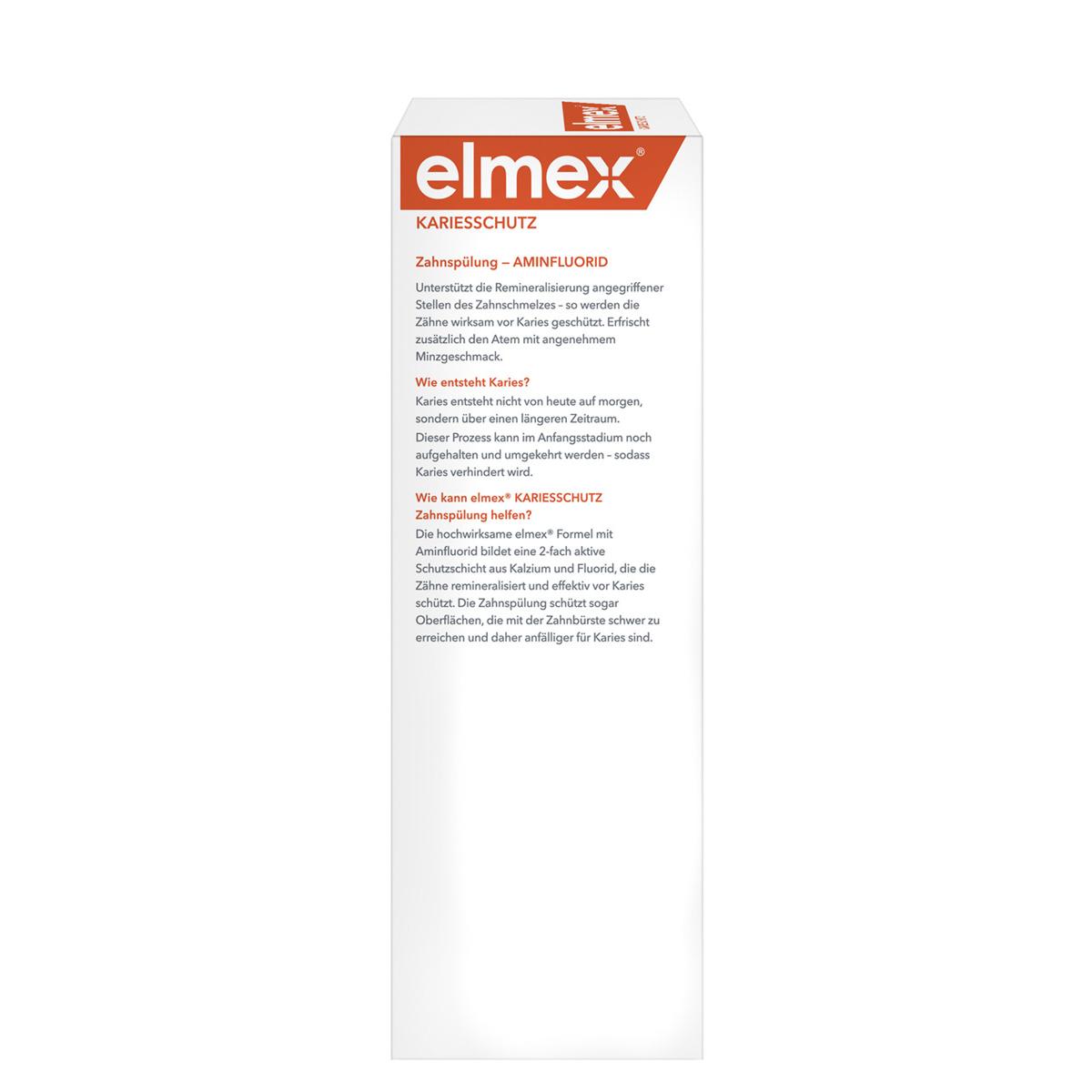 elmex® Kariesschutz Zahnspülung - Flasche 400 ml