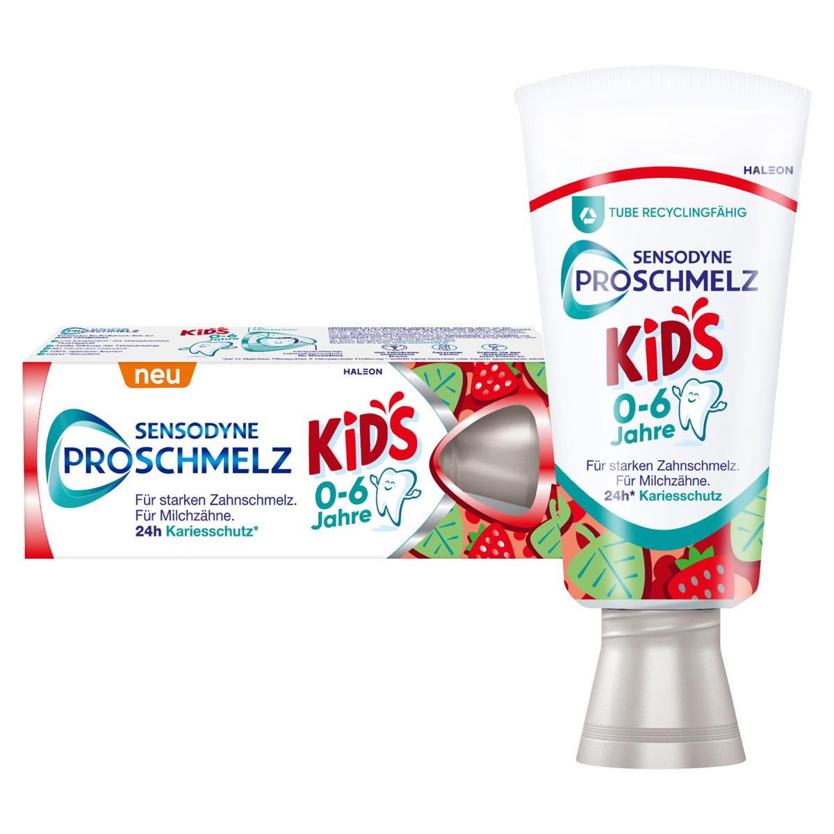 Sensodyne® ProSchmelz Kids Zahnpasta 0-6 - Tube 50 ml