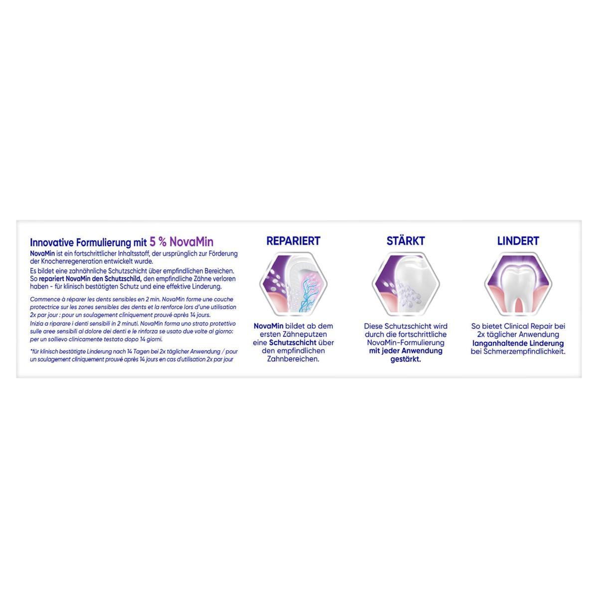 Sensodyne® Clinical Repair - Zahnpasta - Tube 75 ml