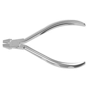 Hollow Chop Bogenzange de la Rosa mit Rillen - Ø 0,7 mm