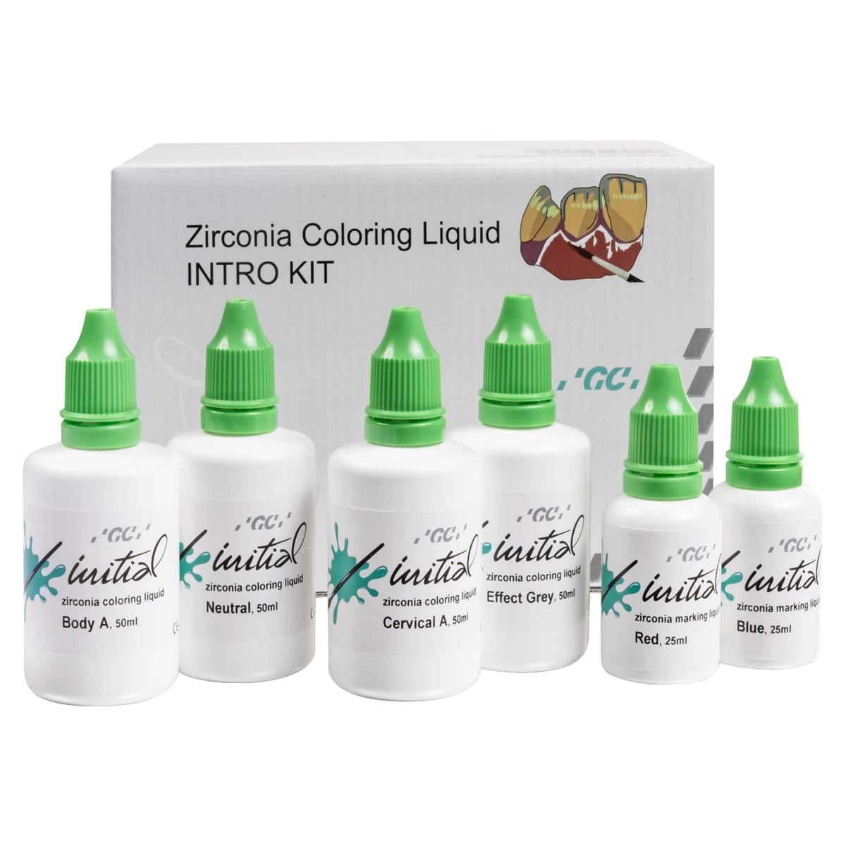 GC Initial™ Zr Coloring Liquid - Intro Kit - Set