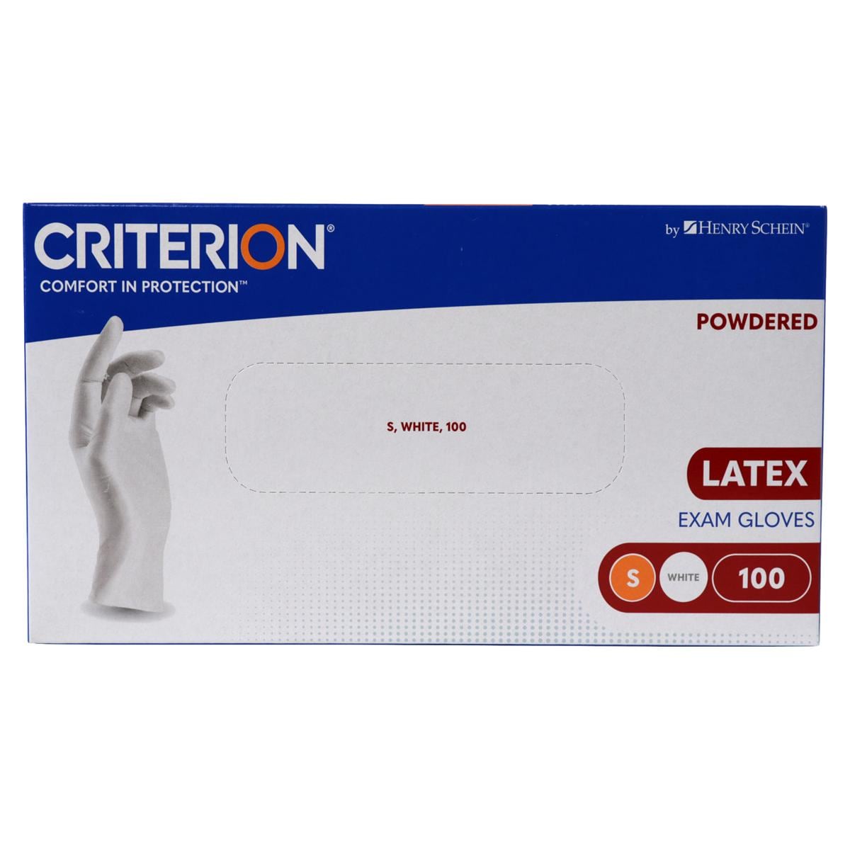 HS-Latex Handschuhe Premium gepudert Criterion® - Größe S, Packung 100 Stück