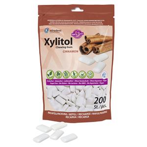 Xylitol Chewing Gum - Vorteilsbeutel - Zimt, Beutel 200 Stück