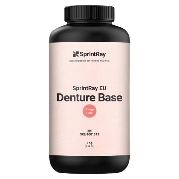 SprintRay EU Denture Base - Orange Pink, Flasche 1 Liter