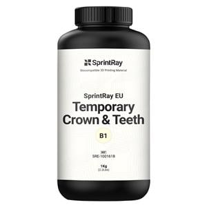 SprintRay EU Temporary Crown & Tooth - B1, Flasche 1 Liter