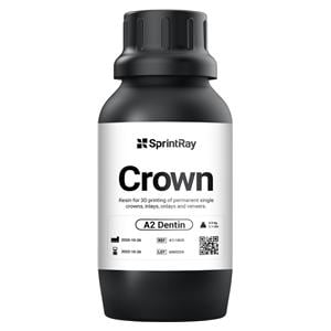 SprintRay Crown - A2 Dentin, Flasche 500 g