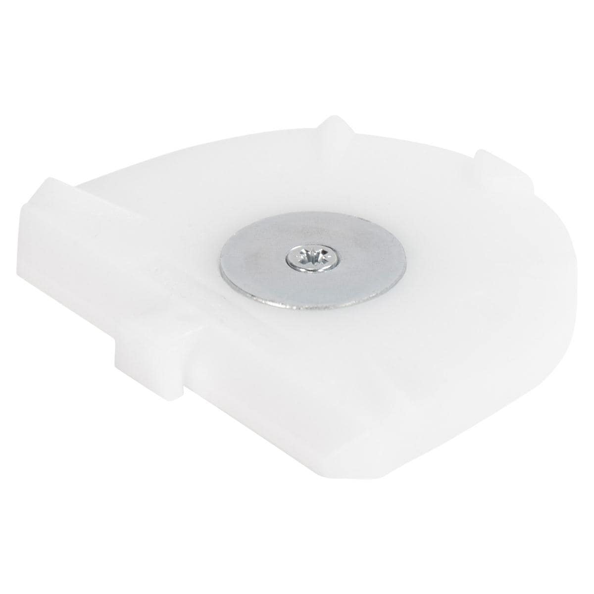 Combiflex PLUS Sockelplatten - Weiß, klein, Packung 100 Stück