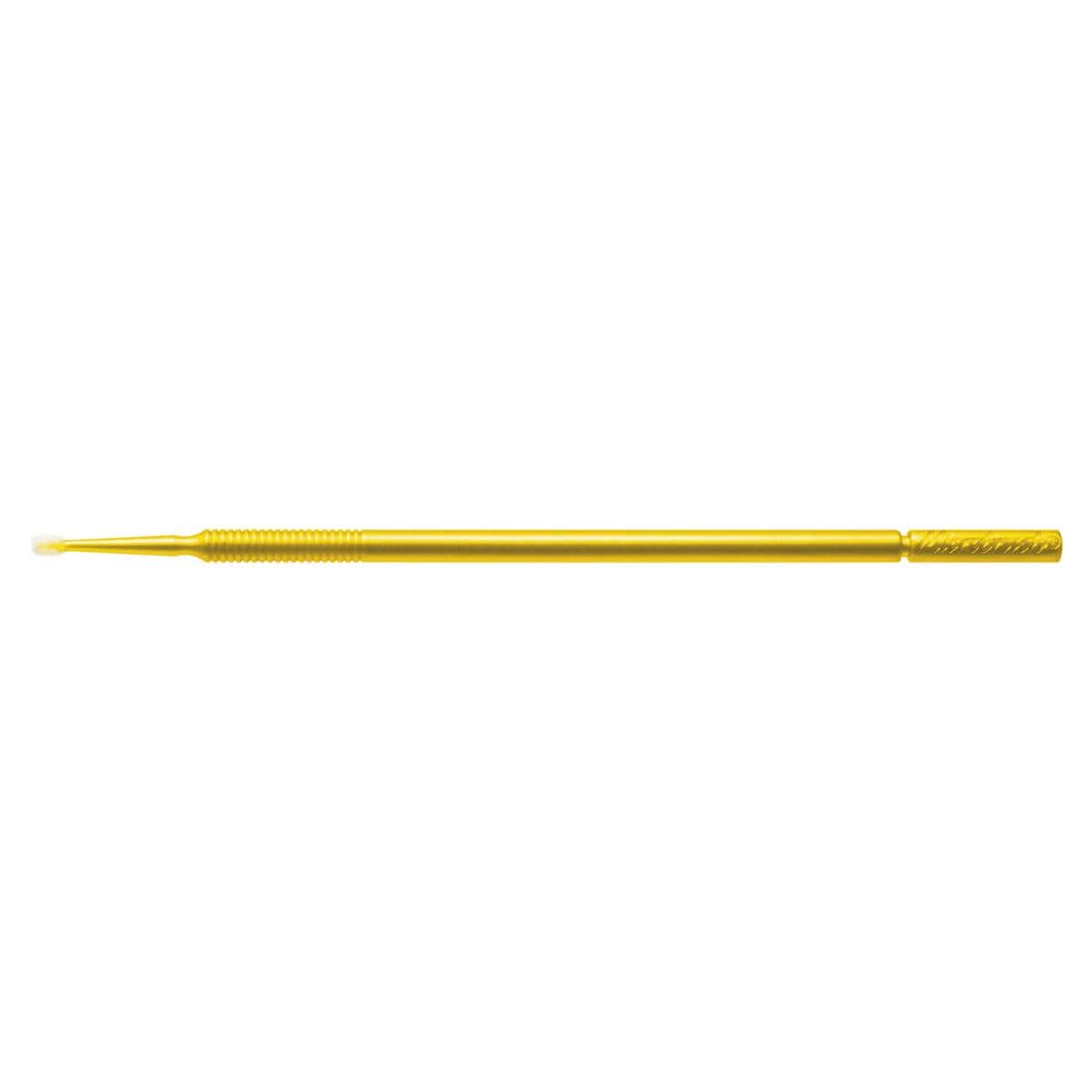 Microbrush® Plus Applikatoren - Nachfüllpackung - Gelb, fein, Ø 1,5 mm, Packung 100 Stück