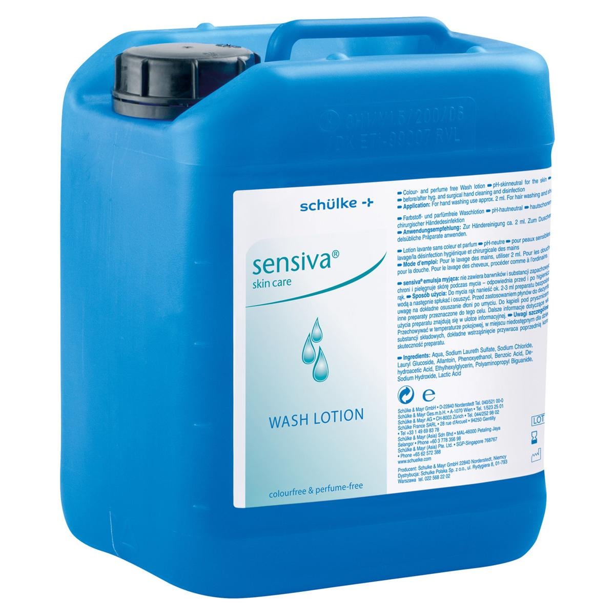 sensiva® Waschlotion - Kanister 5 Liter