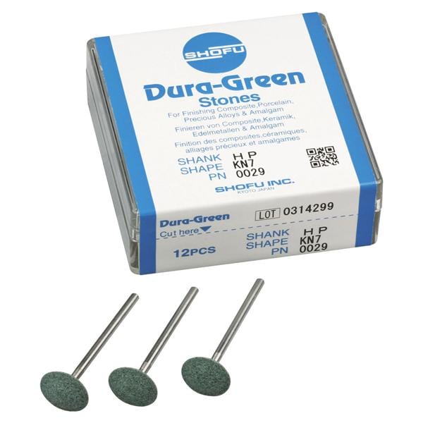 Dura-Green® Schaft H - Figur KN7, ISO 125, Packung 12 Stück