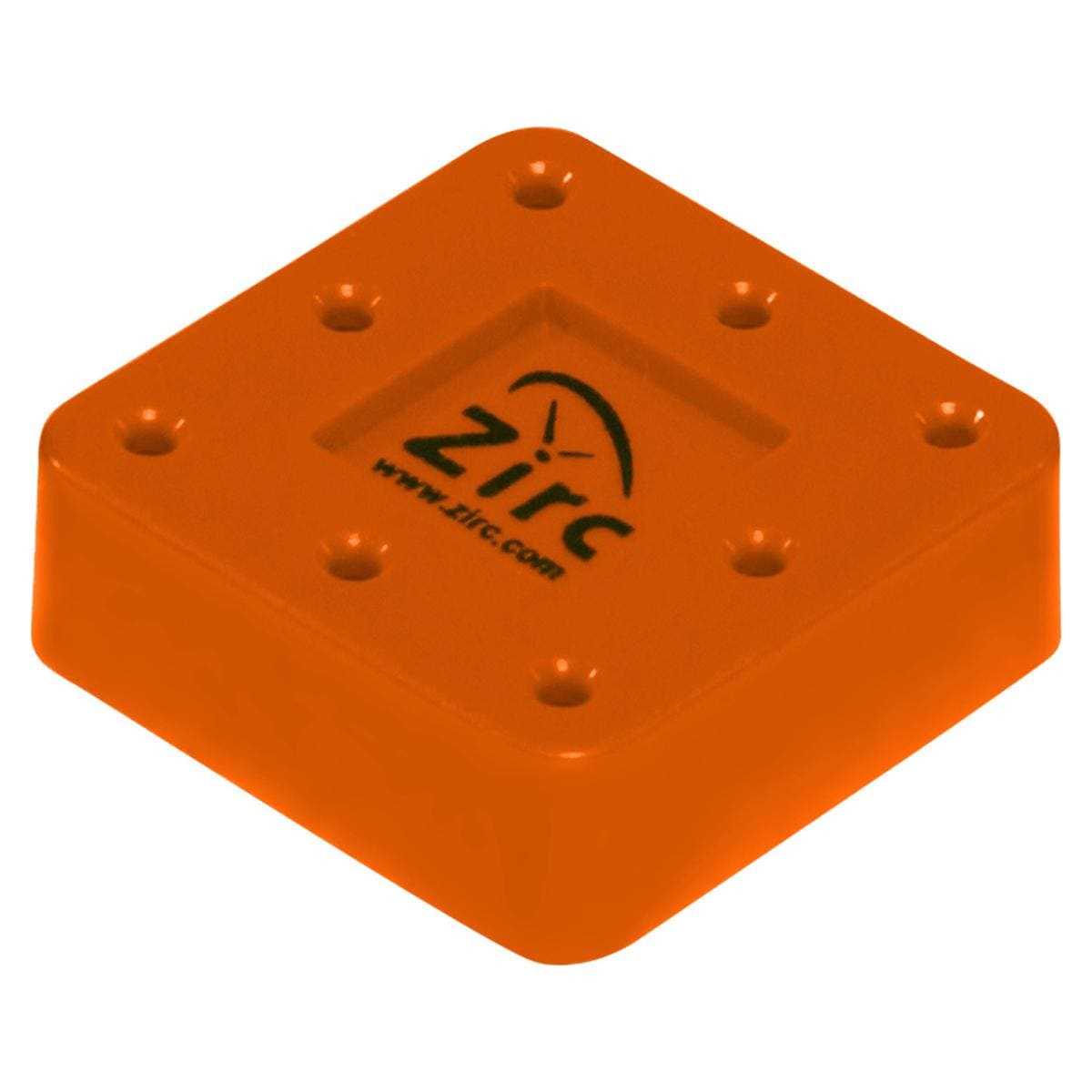 Bur Block Bohrerständer - magnetisch, 8-Loch - Neon Orange