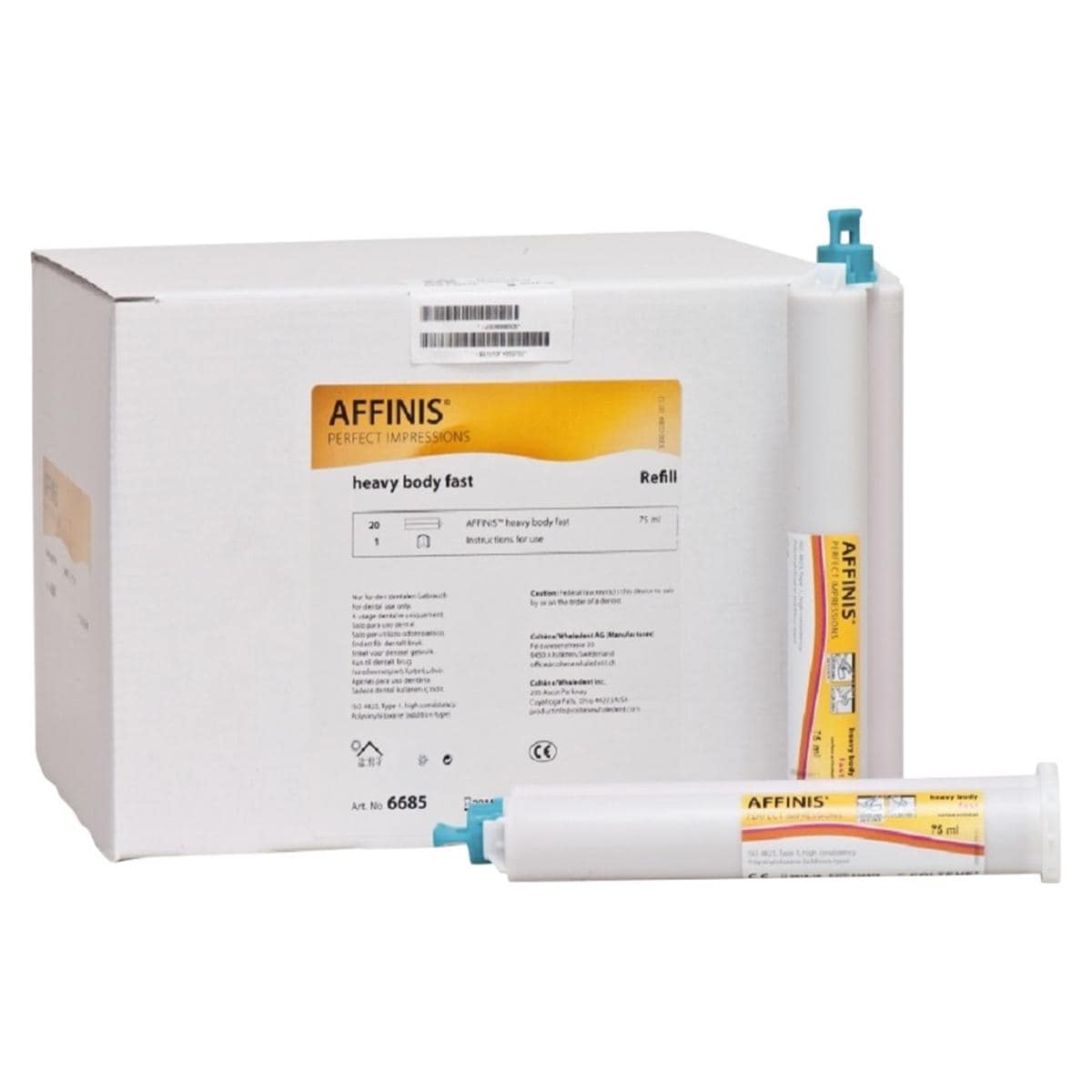 AFFINIS® fast heavy body - Großpackung - Kartuschen 20 x 75 ml