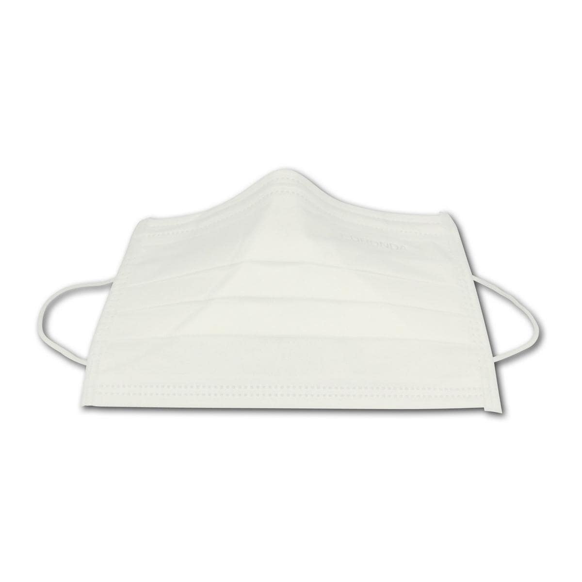 Monoart® Mundschutz Pro 3 mit Gummizug - Weiß, Packung 50 Stück