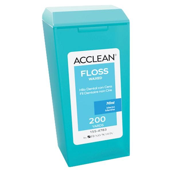 HS-Acclean® Dental Floss - Spenderbox - Zahnseide mint gewachst, Spender 182 m