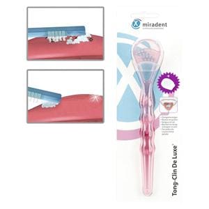 Tong-Clin® De Luxe, Zungenreiniger - Pink-transparent