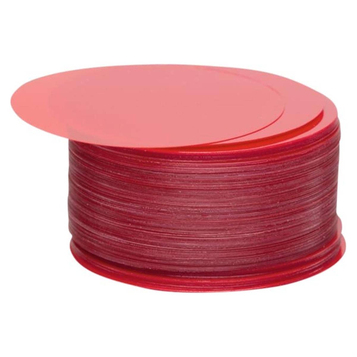 Adapta-Folien - Platzhalterfolie Stärke 0,1 mm, rot, Packung 200 Stück