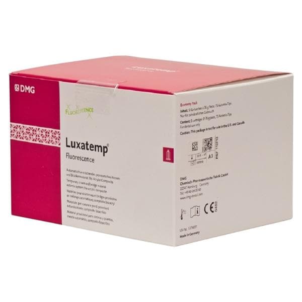 Luxatemp Fluorescence - Großpackung - A2, Kartuschen 5 x 76 g