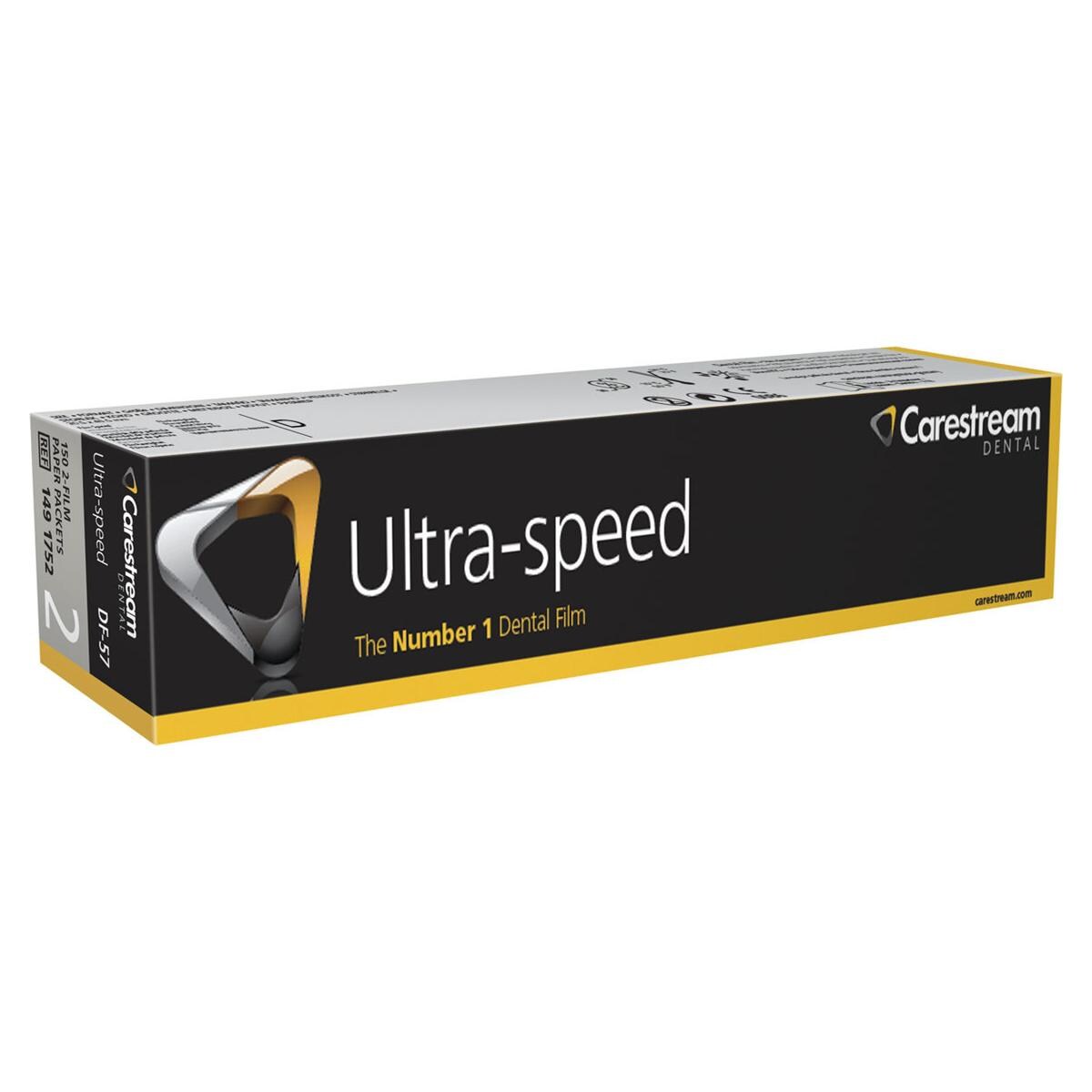 Ultra-speed DF-57 - Format 3,1 x 4,1 cm, Packung 130 Doppelfilme