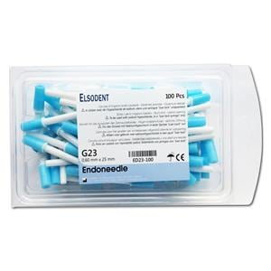 EndoNeedle - Blau - 23G, 0,60 x 33 mm, Packung 100 Stück