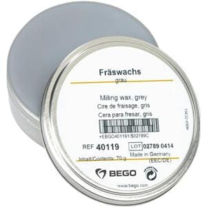 Fräswachs - Grau, Dose 70 g