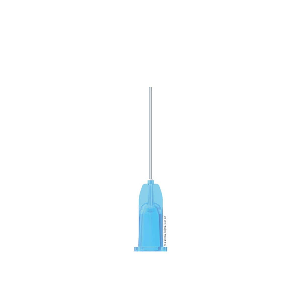 Einmal-Pastenkanülen PL für Luer / Luer Lock - Blau - 23G, 0,6 x 23 mm, Packung 100 Stück