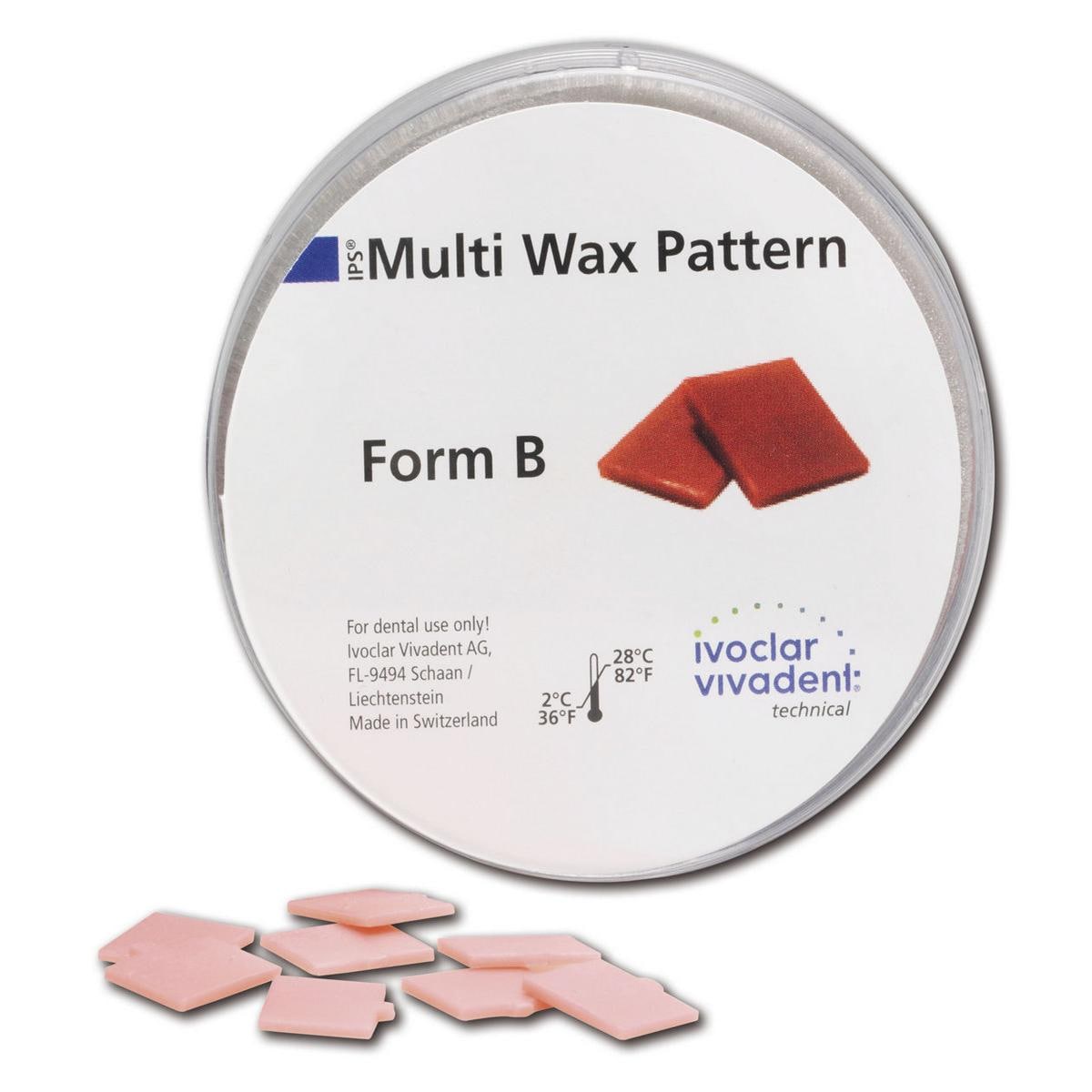 IPS Multi Wax Pattern - Form B, Packung 80 Stück