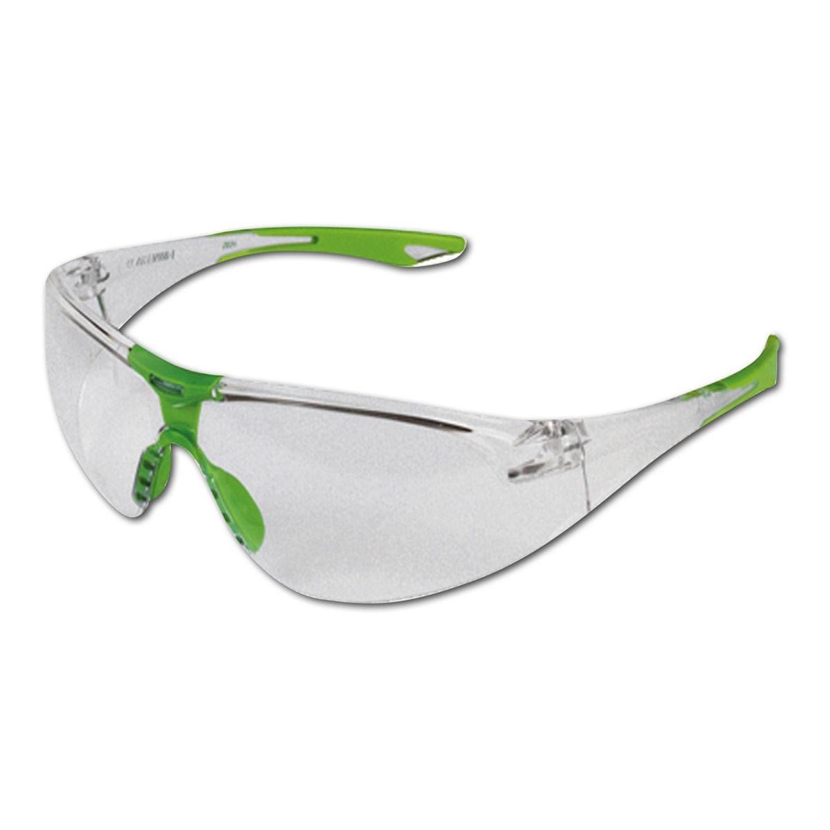 ANTI-FOG Schutzbrille New Style klar - Grün
