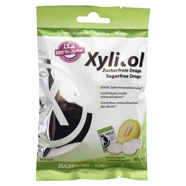 Xylitol Drops - Beutel - Melone, Beutel 60 g