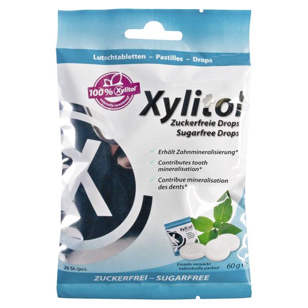 Xylitol Drops - Beutel - Pfefferminze, Beutel 60 g