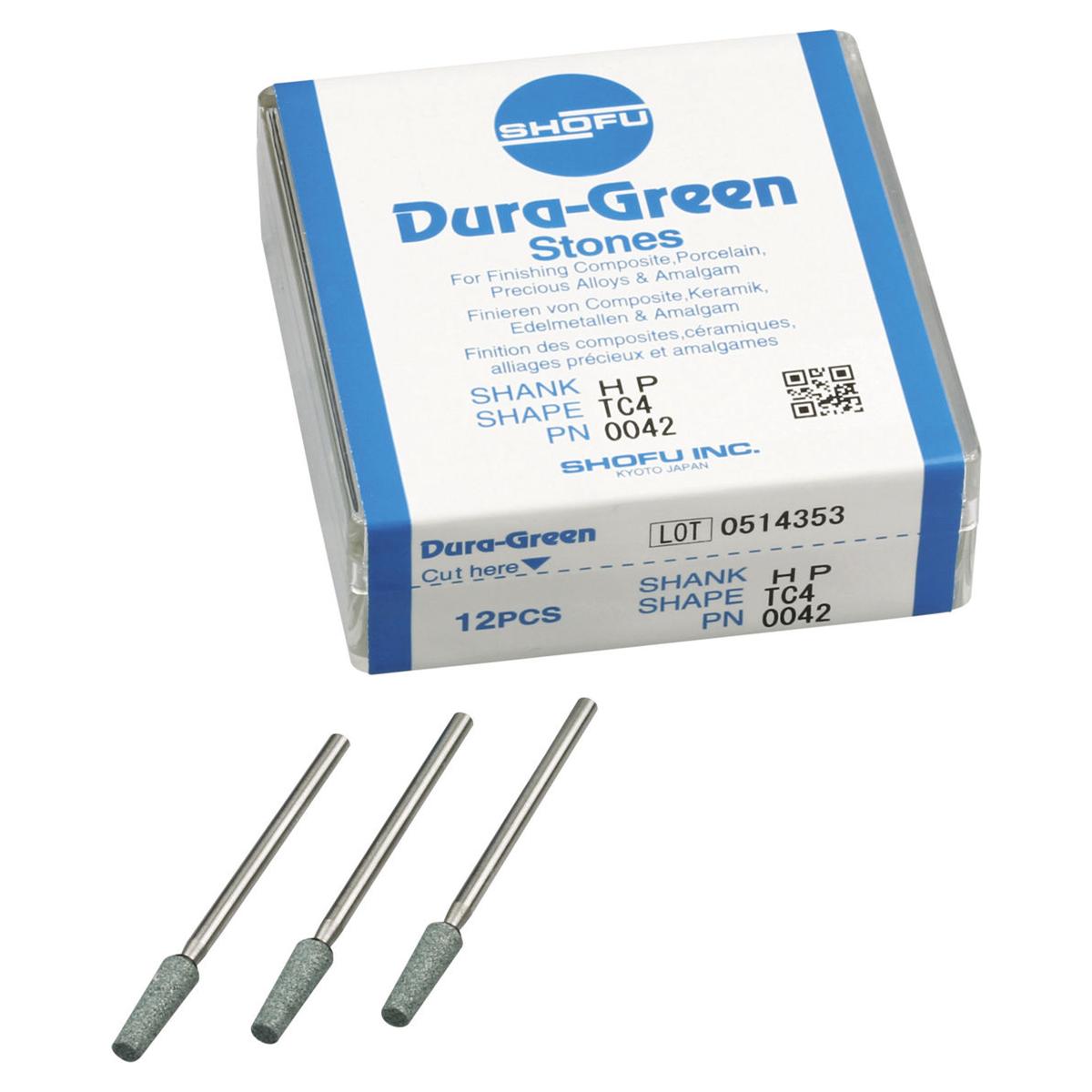 Dura-Green® Schaft H - Figur TC4, ISO 040, Packung 12 Stück
