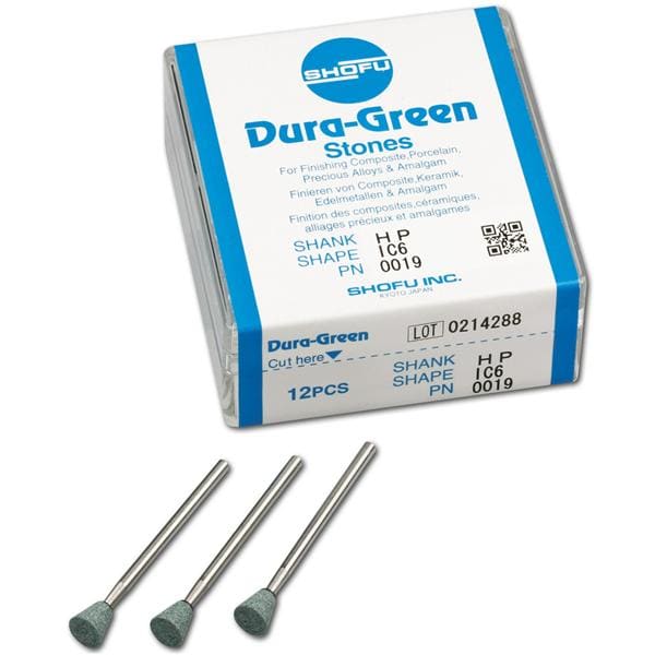 Dura-Green® Schaft H - Figur IC6, ISO 065, Packung 12 Stück