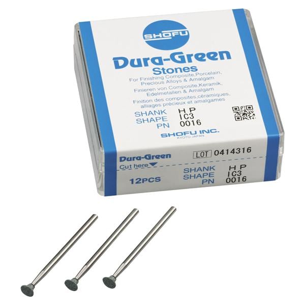 Dura-Green® Schaft H - Figur IC3, ISO 050, Packung 12 Stück