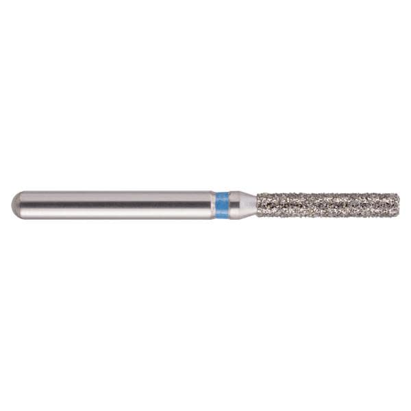NeoDiamond FG, Form 111, Zylinder flach - ISO 014, mittel (blau), Packung 10 Stück